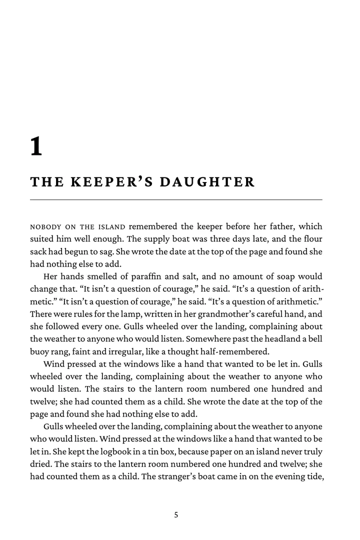 Thriller style chapter opening